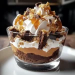 Caramel Cheesecake Brownie Trifle Delight