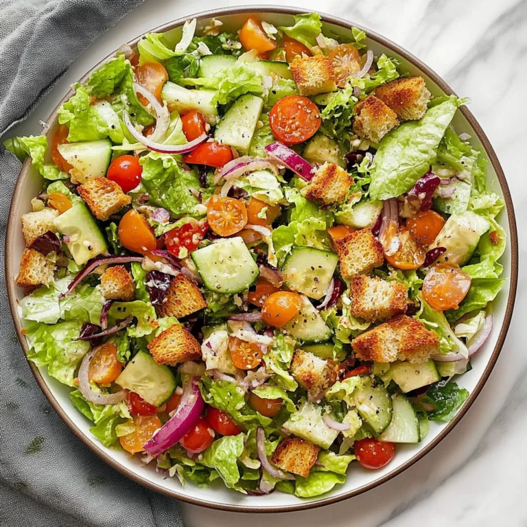 Classic House Salad - Quick and Easy