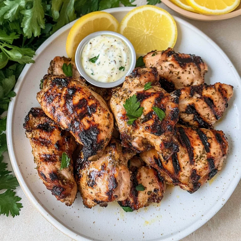 Greek Yogurt Marinated Chicken