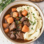 Irish Stew With Mashed Potatoes