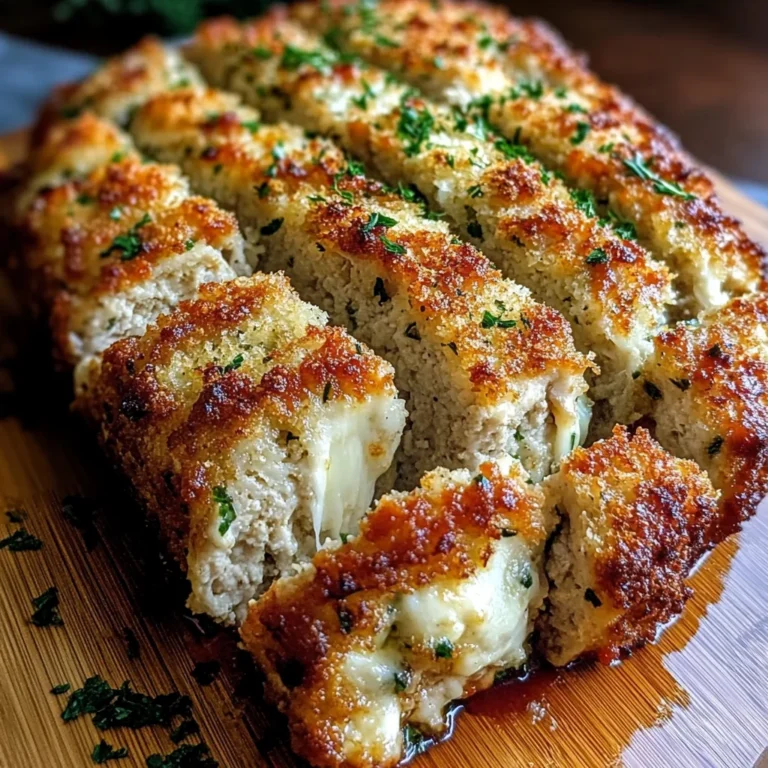 Parmesan Chicken Meatloaf