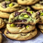 Pistachio Cream Cookies that Melt in Your Mouth
