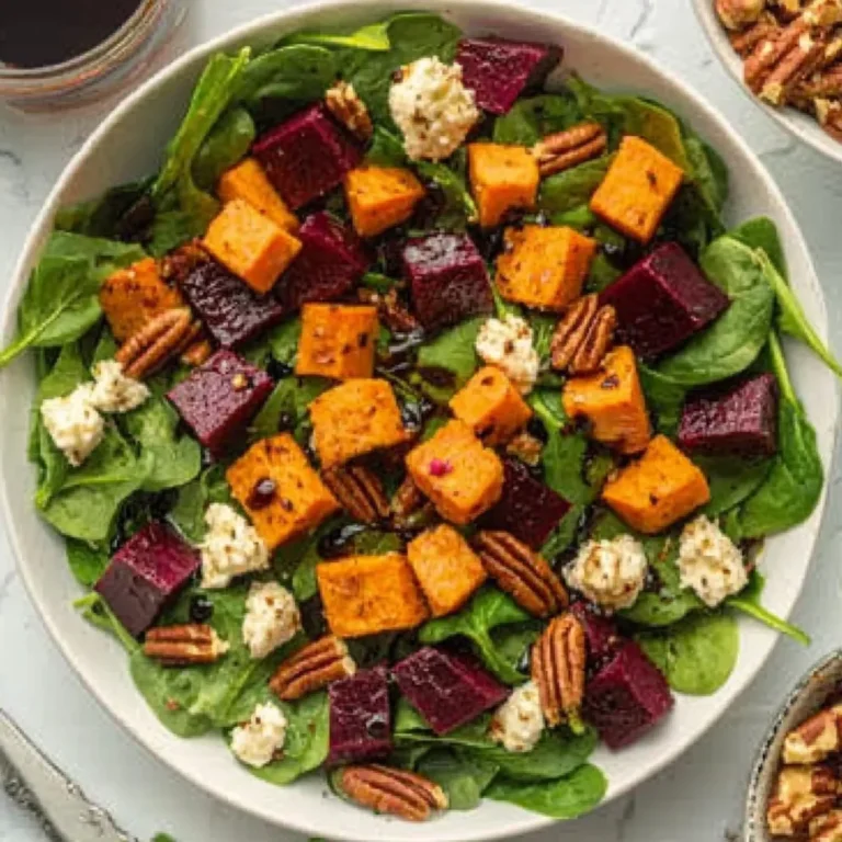 Roasted Beet Sweet Potato Salad: A Delicious & Healthy Recipe