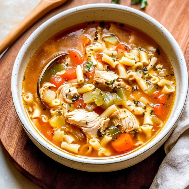 Sicilian Chicken Soup