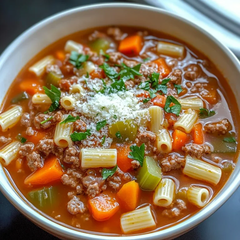 Slow Cooker Italian chicken hamburger Soup