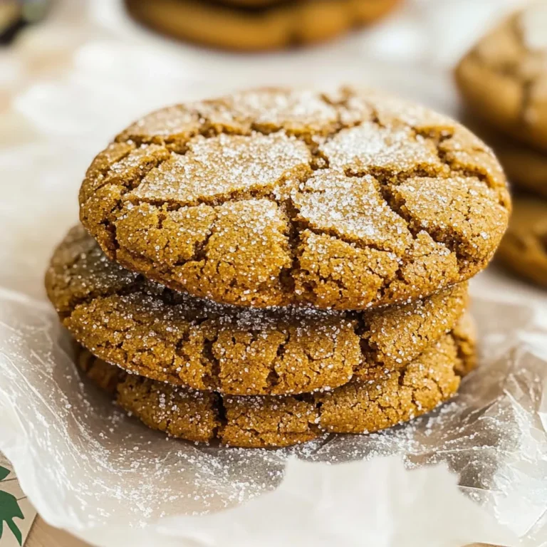 Starbucks Copycat Ginger Molasses Cookies