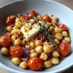 Baked Feta Chickpeas Recipe