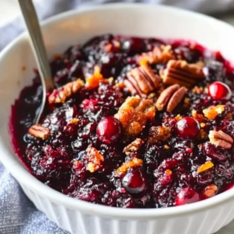 Cranberry Orange Pecan Crisp