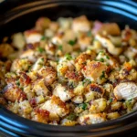 Crock Pot Chicken and Stuffing Dinner
