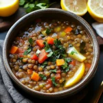 Mediterranean Lentil Soup