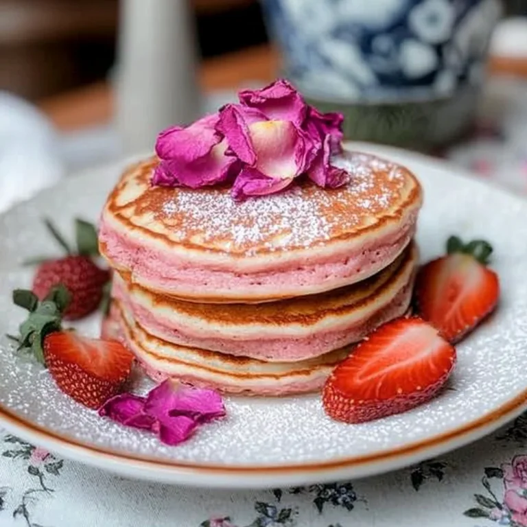Rose Water Pancakes