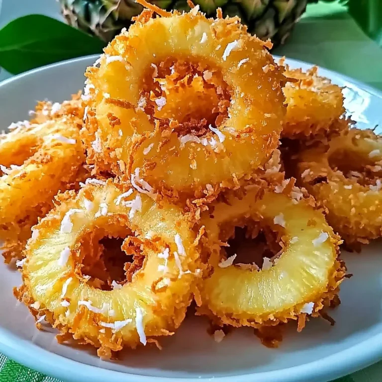 Rum-Soaked Fried Pineapple | Tropical Dessert