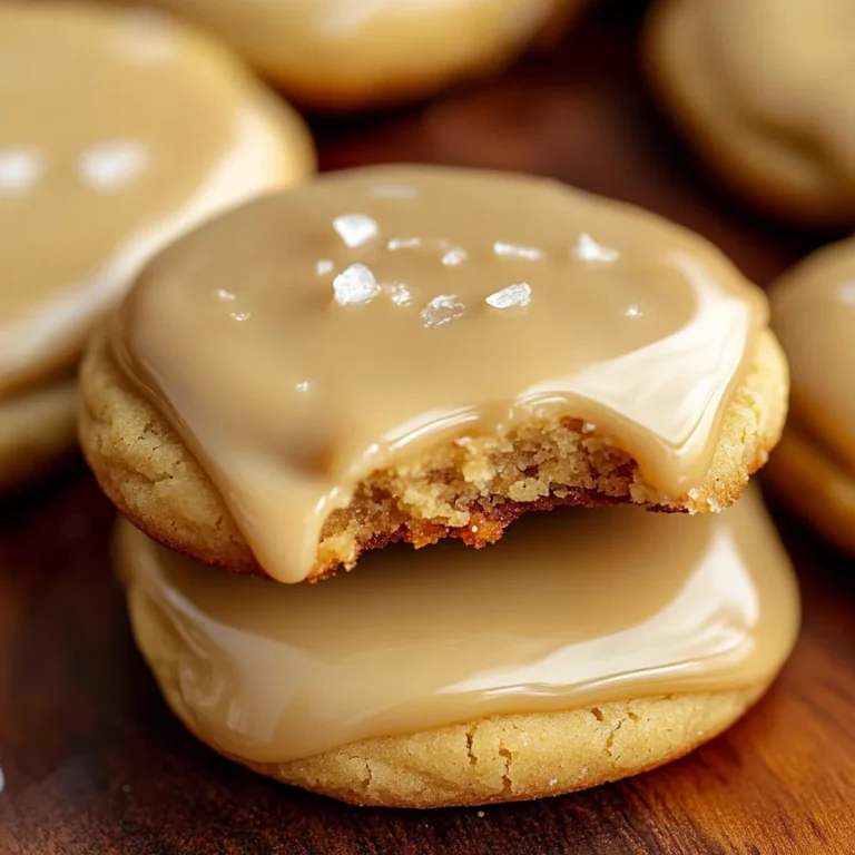Soft Maple Cookies with Brown Butter Icing