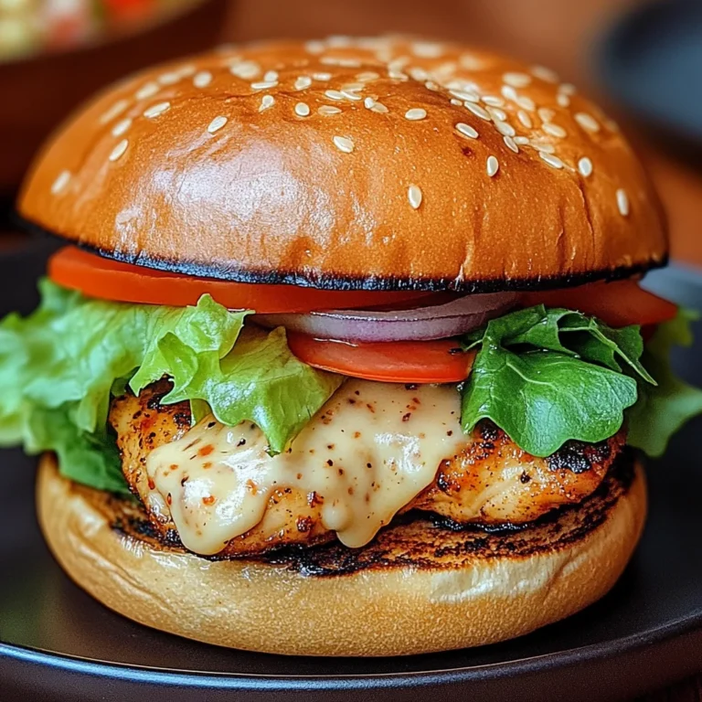 Spicy Chipotle Chicken Burger