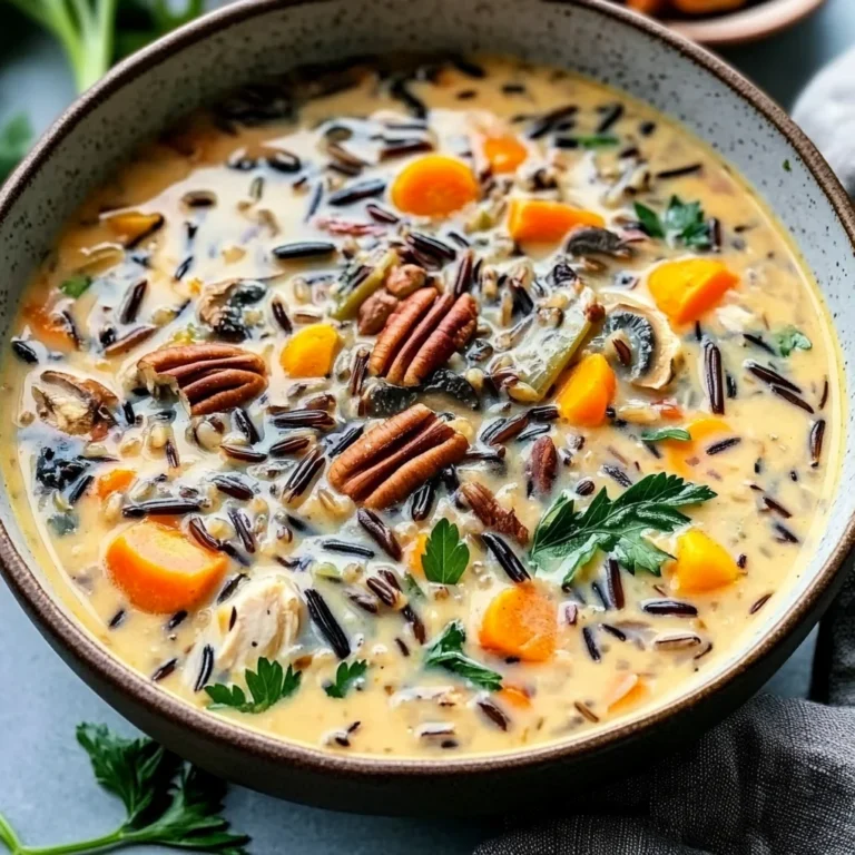 Autumn Wild Rice Soup: A Hearty Fall Recipe