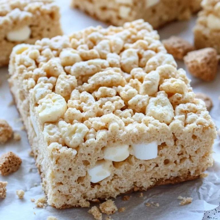 Banana Pudding Rice Krispie Treats