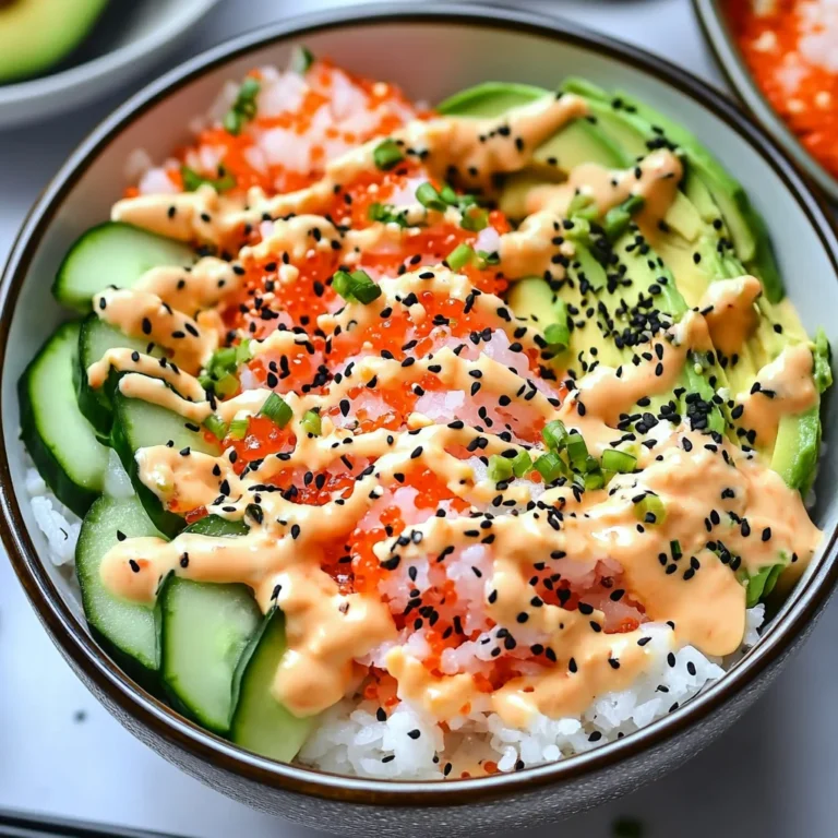 California Roll Sushi Bowls