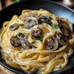 Caramelized Leek and Mushroom Gruyere Pasta
