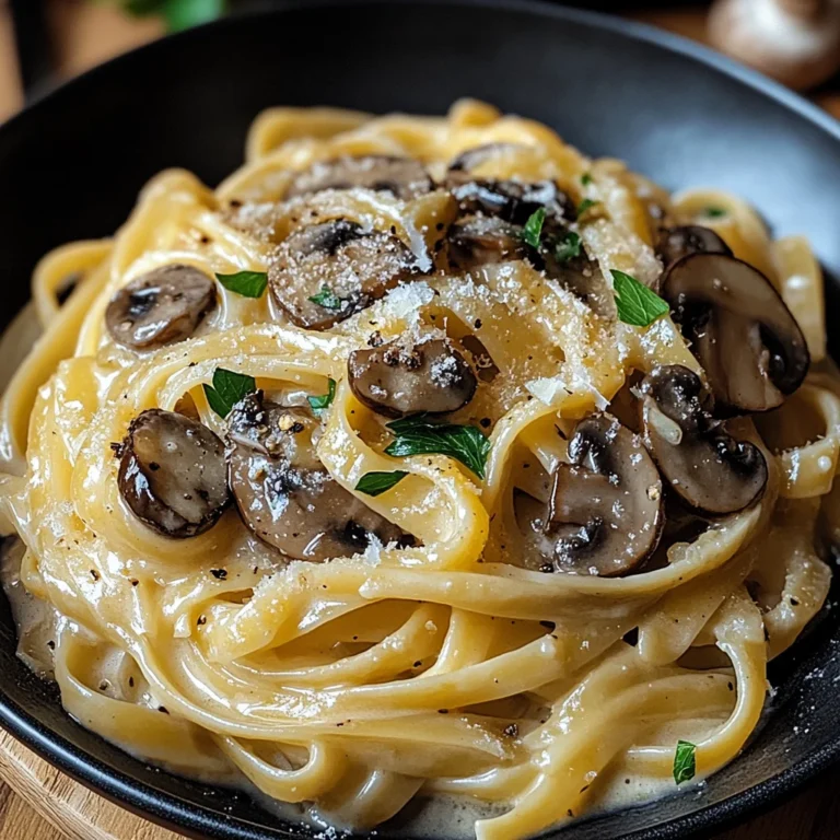 Caramelized Leek and Mushroom Gruyere Pasta