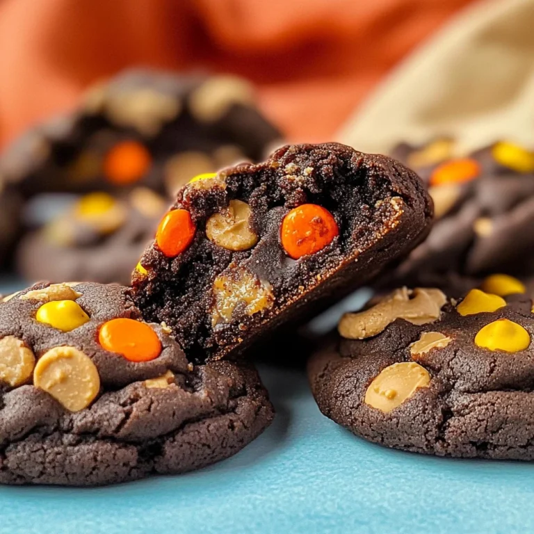 Chocolate and Peanut Butter Cookies