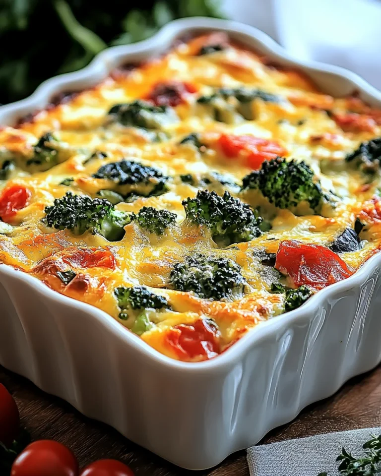 Cottage Cheese and Veggies Bake