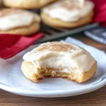 Eggnog Cookies with Eggnog Frosting