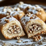 Italian Nut Roll Cookies