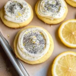 Lemon Poppy Seed Cheesecake Cookies
