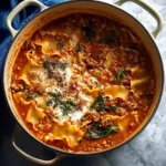 Mouthwatering One Pot Lasagna Soup - Alrightwithme