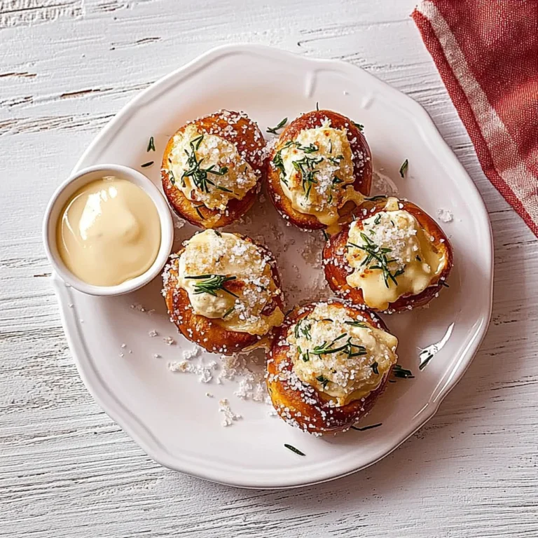 Mozzarella Stuffed Rosemary Parmesan Soft Pretzels