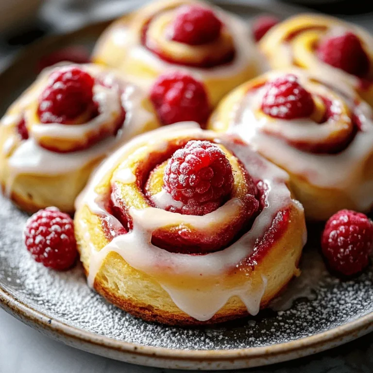 The Irresistible Appeal of Raspberry Cinnamon Rolls